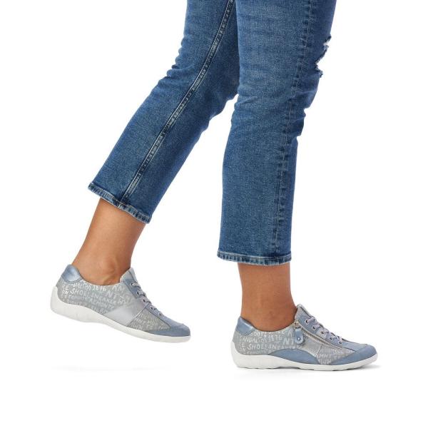 Remonte Schnürschuhe himmelblau S13 R3403-14 