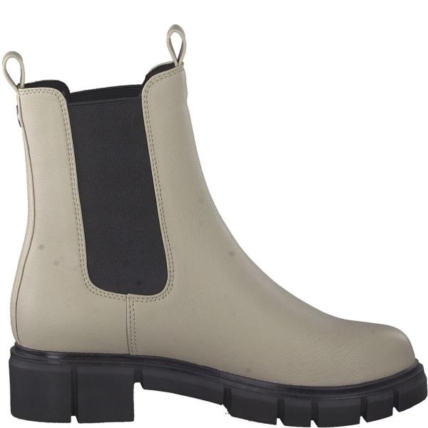Marco Tozzi Chelsea Boots Feel me Fußbett beige S22 2-2-25413-29 