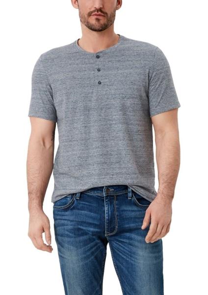 s.Oliver T - Shirt Henleykragen verschiedene Farben 2111329 