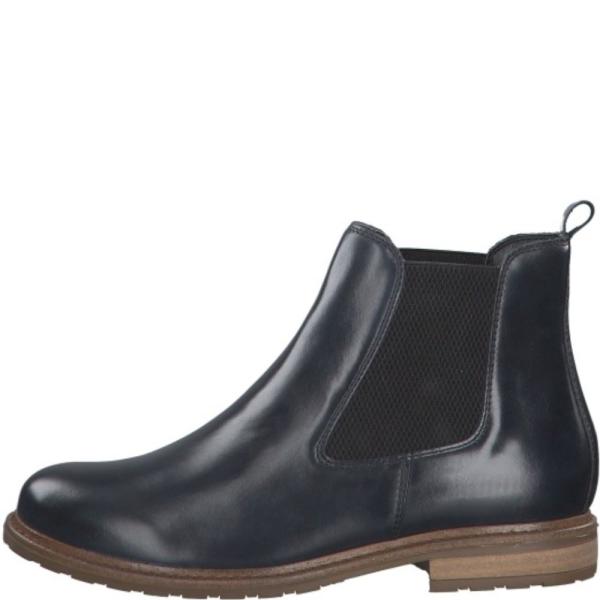 Tamaris Leder Chelsea Boots 1-1-25056-25 36 | 848 NAVY LEATHE | 