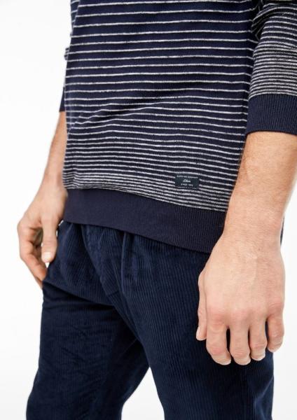 s.Oliver Pullover Strick Rundhals 03899615236 XXL | 59G3 black iris | 