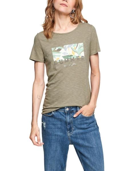s.Oliver Print- Shirt Schmucksteine S11 2101625 
