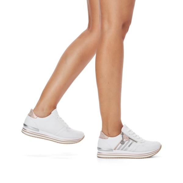 Remonte by ELLE Sneaker edelweiß - altrosa S13 D1318-80 