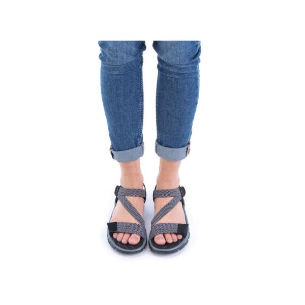 Rieker Damen Trekkingsandalen graphitschwarz S13 68871-00 