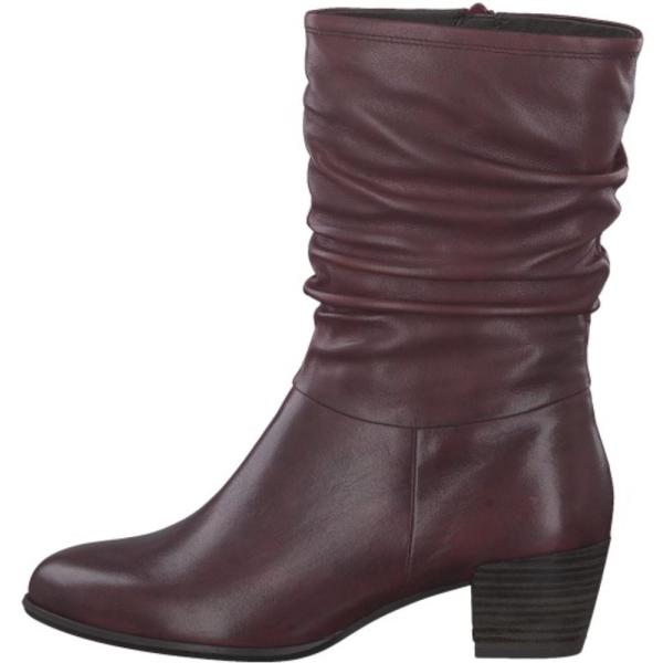 Tamaris Lederstiefelette 1-1-25339-23 40 | 549 BORDEAUX | 