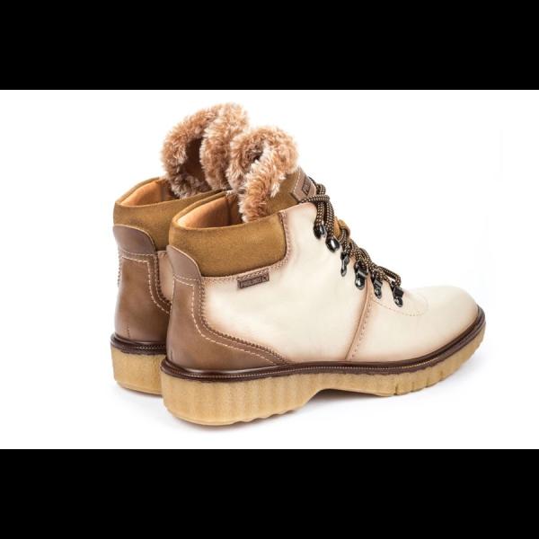Pikolinos Schnürstiefel beige W0U-8659 