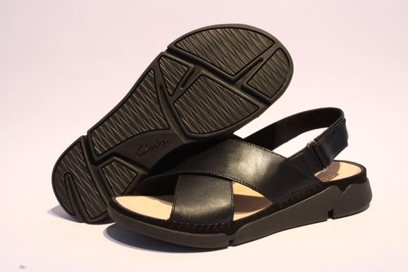 Clarks Tri Alexia Sandale Leder schwarz 26147933 