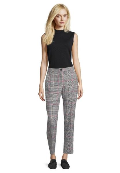 Betty Barclay Hose Regular Fit kariert schwarz weiß 54188140 
