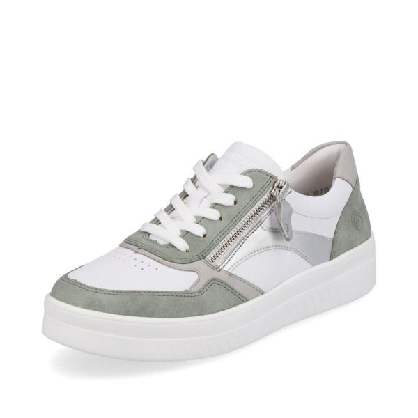 Remonte Damen Sneaker edelweiß-mintgrün S13 D0J01-80 