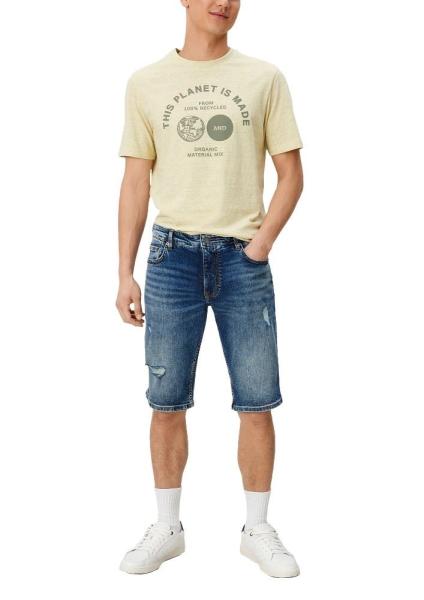 s.Oliver Bermuda aus Jeans Regular blau 2113505 