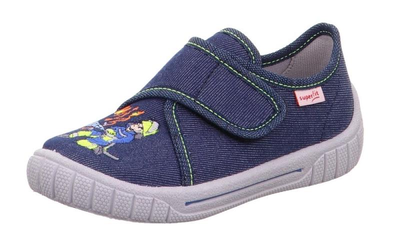 SUPERFIT BILL Kinder Hausschuh blau 0-600278 