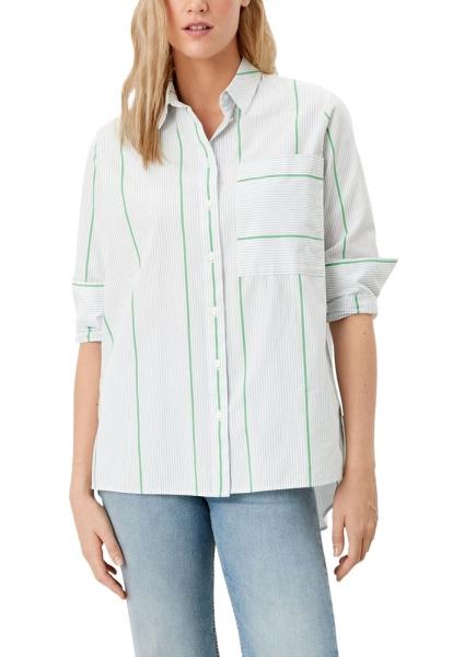 s.Oliver Bluse legere gestreift weiß S12  2110400 