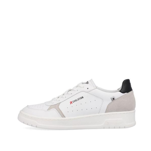 Rieker Evolution Herren Sneaker Leder weiß S13 U0401-81 