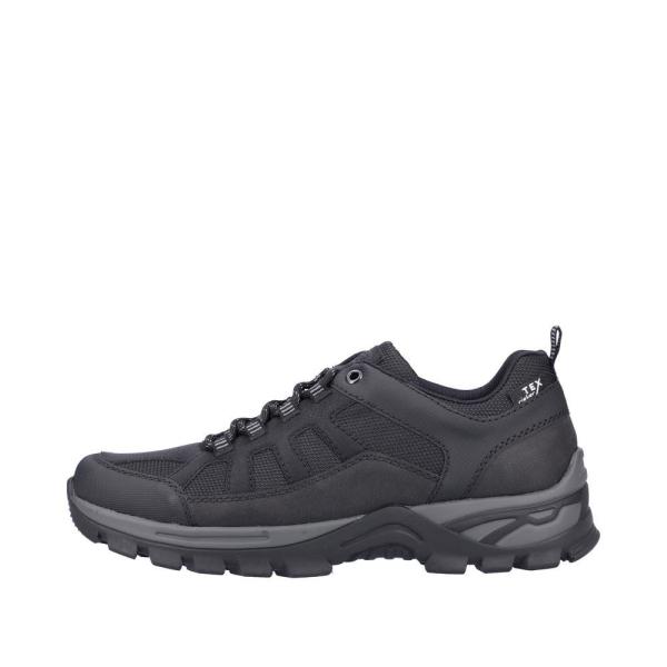 Rieker Antistress Herren Schnürschuh sportlich TEX- Membran schwarz S22 B6810-00 