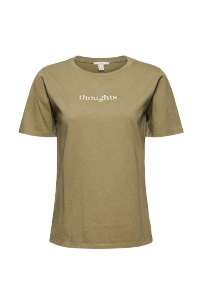 EDC T- Shirt mit Print 041CC1K324 
