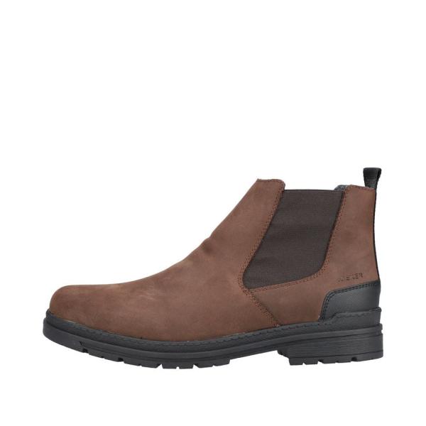 Rieker Antistress Herren Chelsea- Boot Rauleder brau S22 F2660-25 