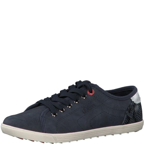 s.Oliver Sneaker Schnürer blau  5-5-23631-24 