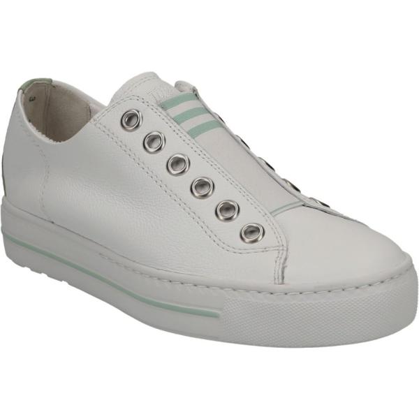 Paul Green Slipper Super Soft Pauls Gummizug weiß Leder 4797-128 