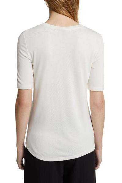 Esprit T - Shirt Jersey 991EO1K308 XL | E110 OFF WHITE | 