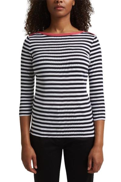 EDC Shirt gestreift U - Boot  991CC1K302 