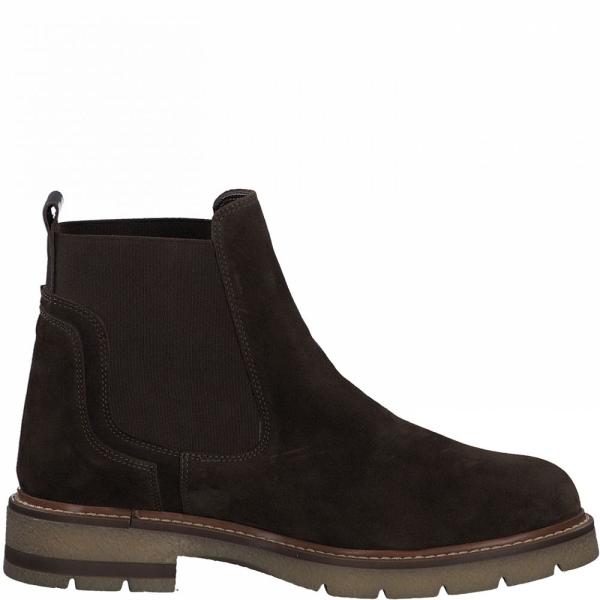 Marco Tozzi Chelsea Boot Leder braun S21 2-2-25486-27 