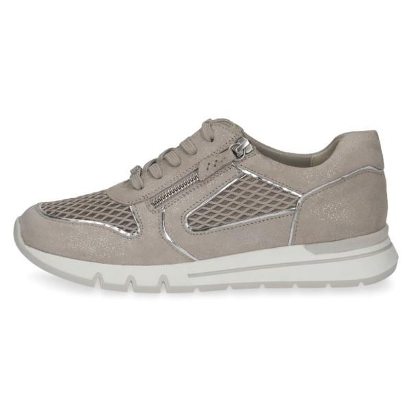 Caprice walking on Air Damen Sneaker Wechselfußbett Airmotion grau grün S13 9-9-23706-20 