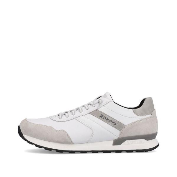 Rieker EVOLUTION Herren Sneaker Leder weiß S13 U0303-80 