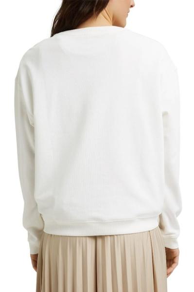 EDC by ESPRIT  Sweatshirt 041CC1J301 XL | C110 OFF WHITE | 