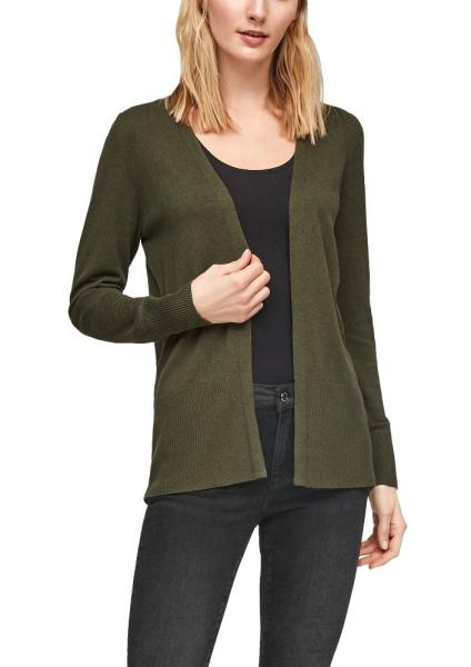 s.Oliver Strickjacke mit breiter Rippblende S11 2060951 