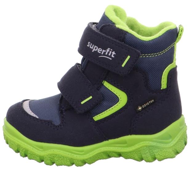 superfit HUSKY1 - Blau/Grün Boots mit Klettverschluss S22 1-000047-8020 