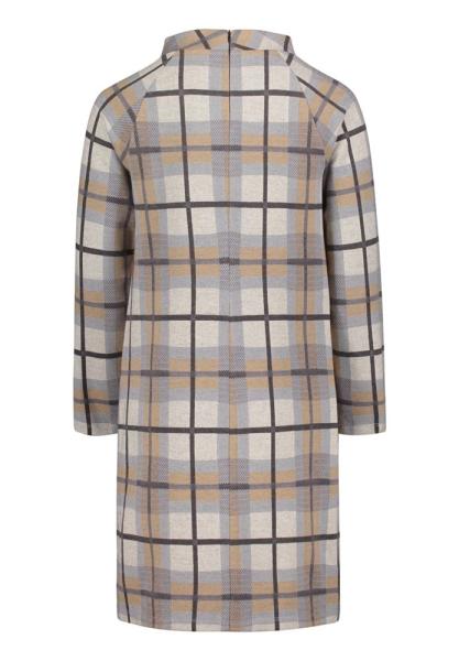 Betty Barclay Shirtkleid Stehkragen aufgesetzte Taschen grau S22  12321134 