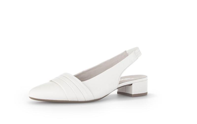 Gabor Slingpumps weiß S13 21.521.20 