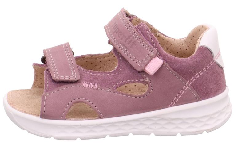 superfit  LAGOON Sandale mit Klettverschluss- Lila/Rosa S13  1-000510-8510 