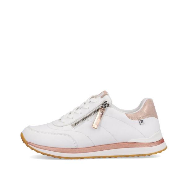 Rieker EVOLUTION Damen Sneaker Leder weiß S13 42505-80 