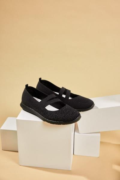Remonte Damen Ballerinas schwarz R7102-01 