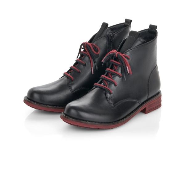 Remonte Stiefelette Weit Lammwolle Reißverschluss R5077 