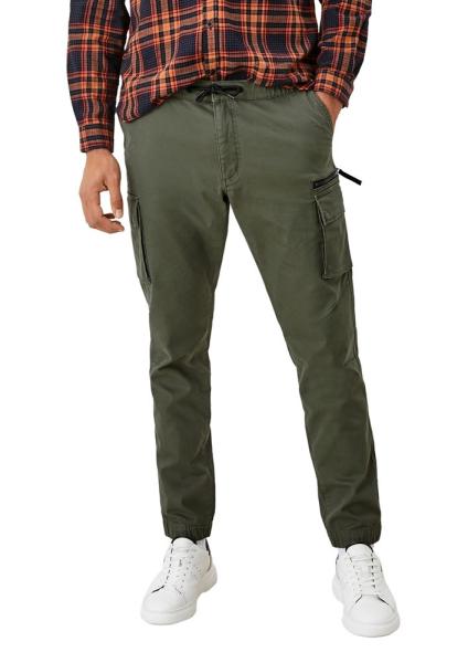 s.oliver Herren Cargo-  Hose grün 2106685 