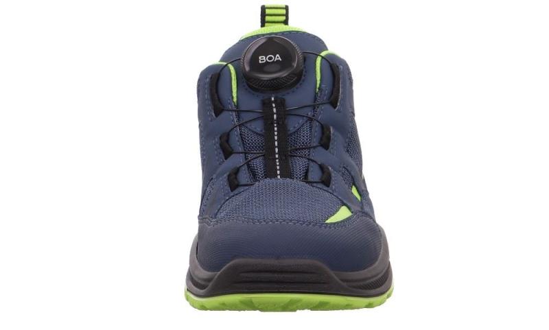 superfit JUPITER BLAU/GRÜN Weit Sneaker GORETEX wasserdicht weite Form 1-009069-8030 