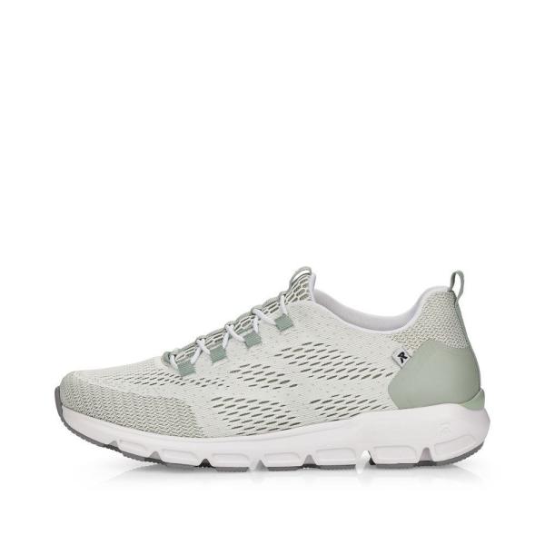 Rieker EVOLUTION Damen Sneaker Wechselfußbett grün S13 40403-52 36 | pisazie-palecya | F