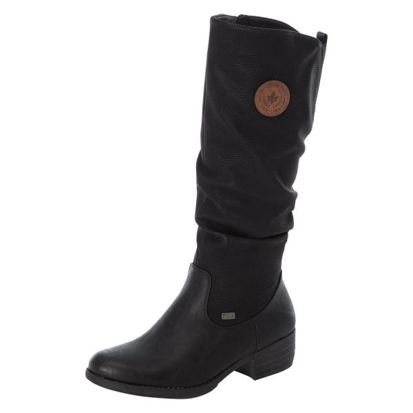 Rieker Stiefel  RiekerTex  Warmfutter Reißverschluss schwarz 93157 