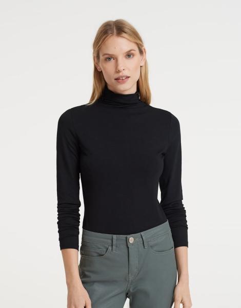 OPUS Langarmshirt Sayar Viskose schwarz S22 248599455100 40 | 900 black | 