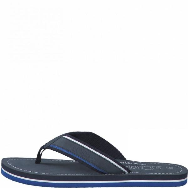 s.Oliver Zehentrenner Flip Flop blau 5-5-17206-28 