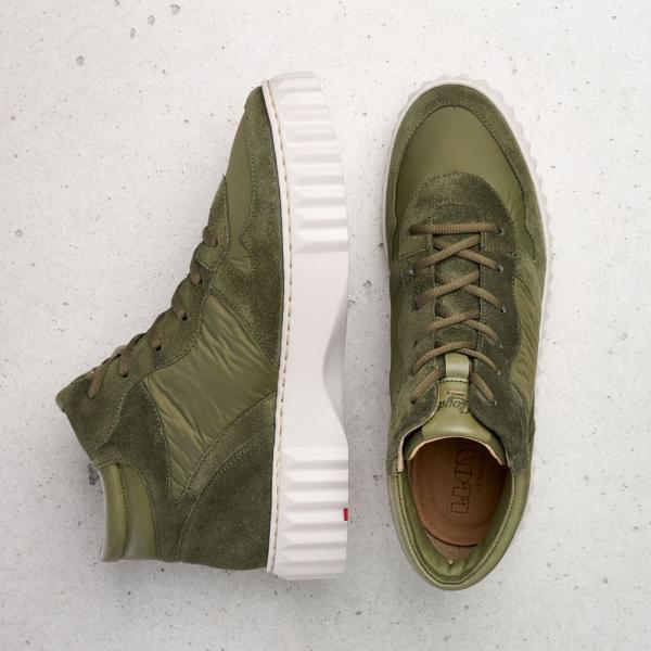 Lloyd Damen Sneaker High KALI  grün S22 22-230-11 37 | suede/skydive | 