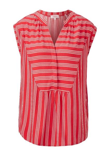 s.Oliver Bluse V - Ausschnitt gemustert 1/2 Arm 2100030 