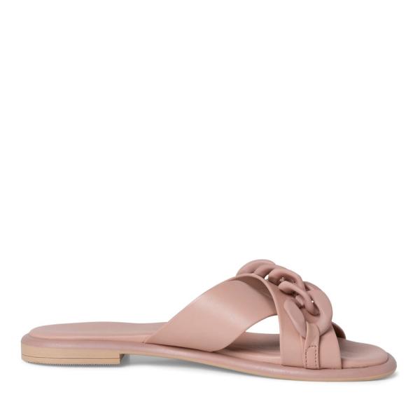 Marco Tozzi Pantolette Leder rosa schwarz S12  2-2-27121-28 38 | 408 NUDE | 