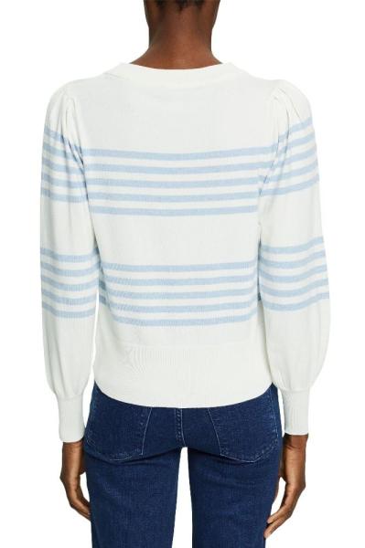 ESPRIT Pullover mit gerafften Schultern 032EE1I308 XL | E112 OFF WHITE | 