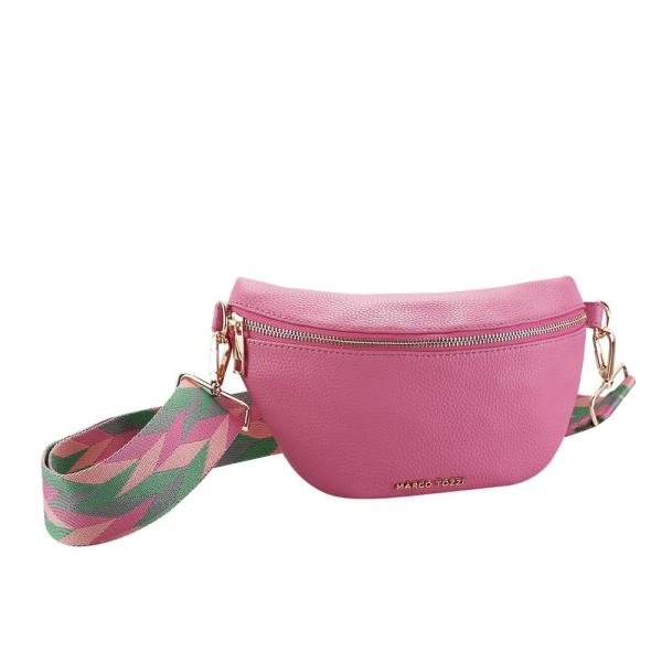 Marco Tozzi Bauchtasche grün, schwarz, pink S13  2-2-61025-20 