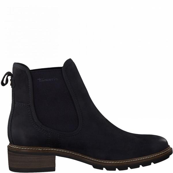 Tamaris Chelsea Boot blau  S21 1-1-25440-27 36 | 805 NAVY | 