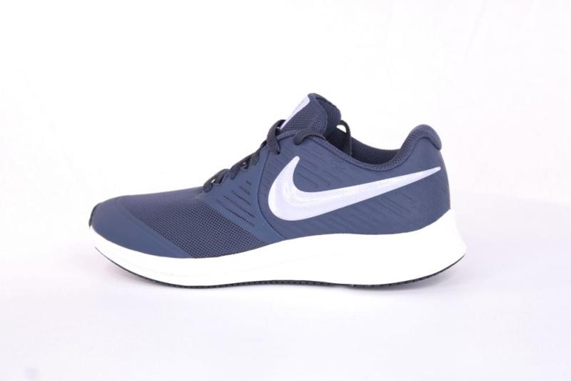 Nike AQ3542 406 Star Runner 2 (GS)  Kinder Sneaker  blau  