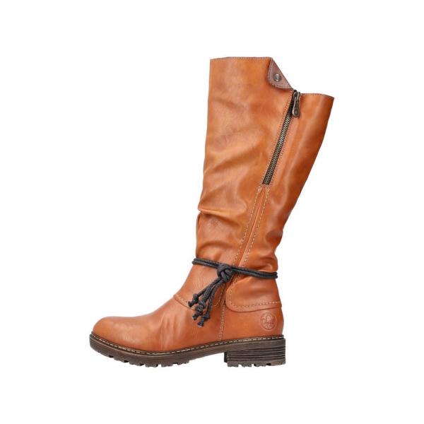 Rieker Antistress Damen Stiefel Langschaft TEX- Membran Warmfutter braun S22  Z4758-24 38 | cayenne/brandy | F